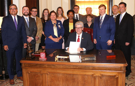 Dawn Beam helps pass the GAP act in MS to help protect elders.